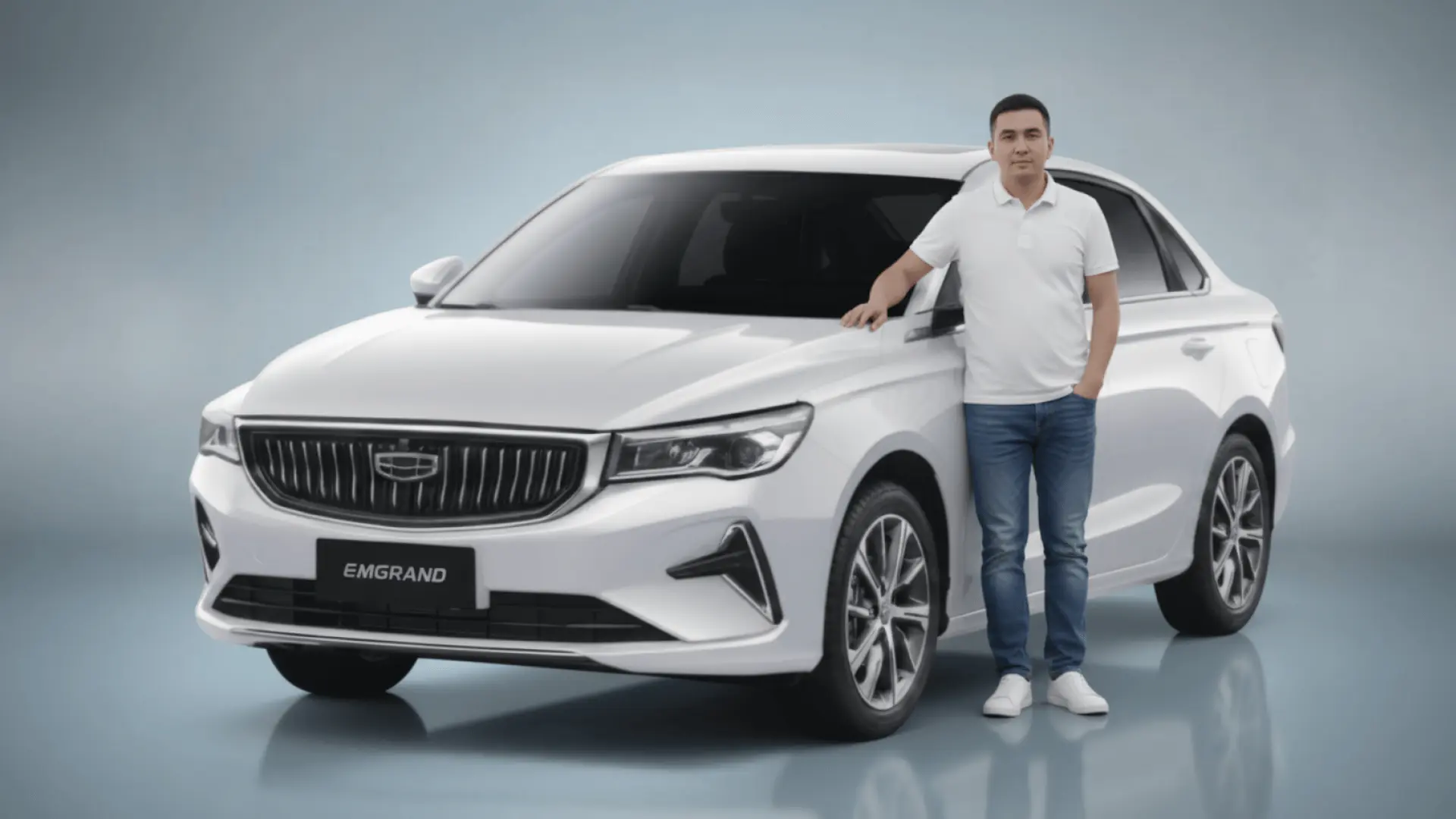 Клиент Mobilica у своего Geely Emgrand