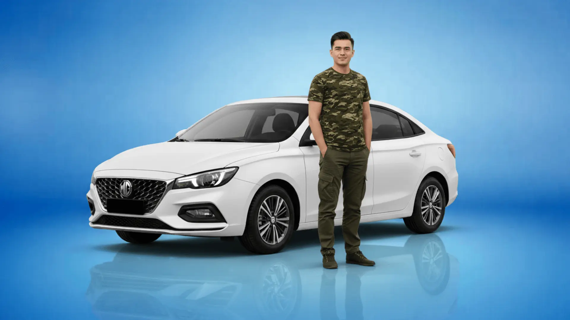 Клиент Mobilica у своего MG 5